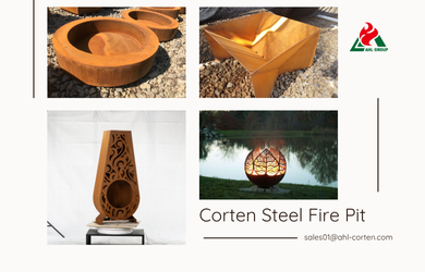 Corten Steel Fire Pit